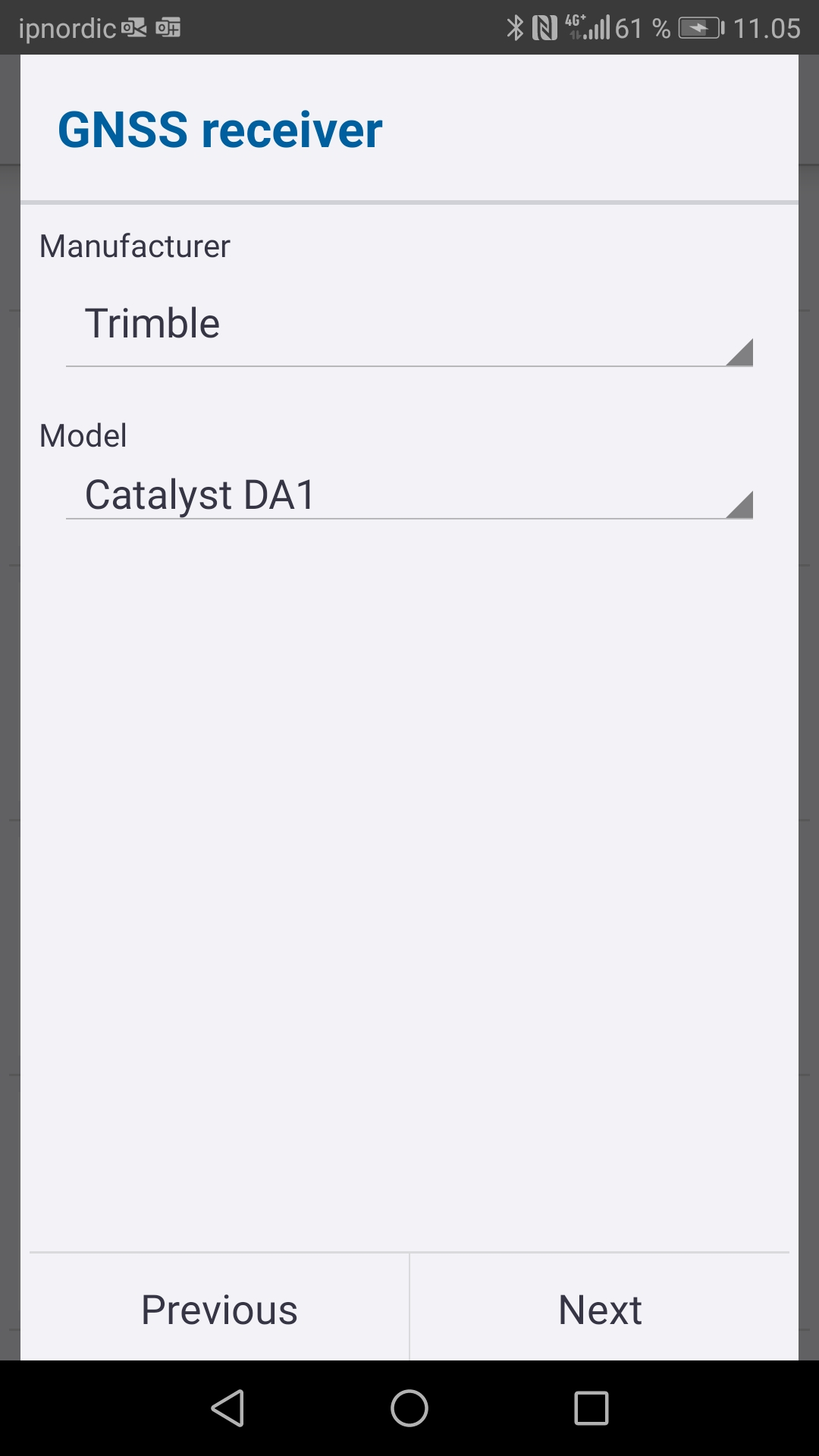 	Trimble Penmap GNSS reciever